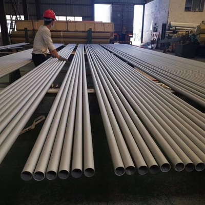 1.5mm A312 SS SMLS Pipe 304H Hairline 2B BA Finished For Industry