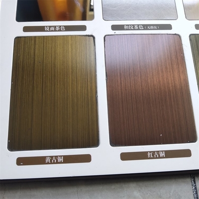 No.4 API Colored Stainless Steel Sheet 0.15mm-3mm 410 2B Finish