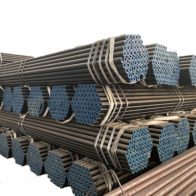 GR.B Black Painted ASTM A106 Pipe Black 6mm-60mm Mill Lacquer Surface