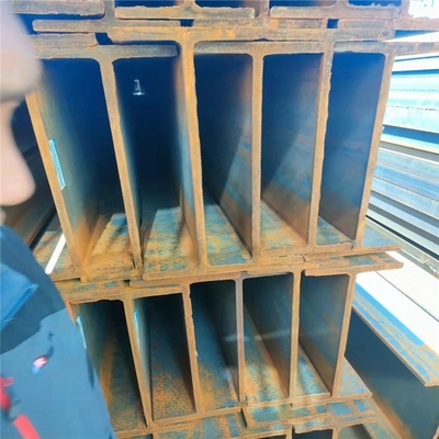ASTM A588 Structural Steel Beam 6mm-21mm Flange Thickness High Tensile Metal H Beam