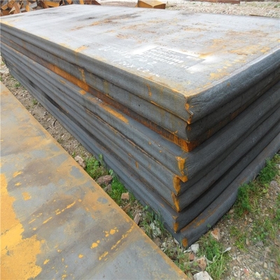 Hot Rolled Corten Steel Sheet Metal Coated Surface 1% Tolerance