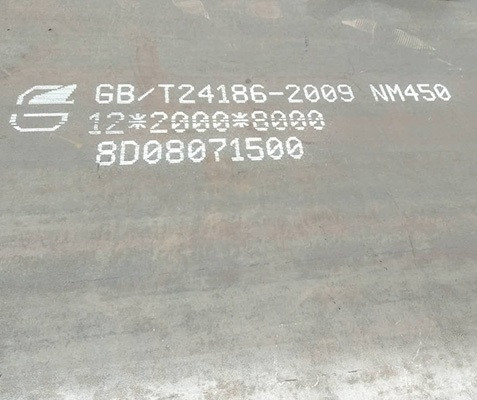 Low Yield Ratio NM400TP Wear Resistant Steel Plate  Abrasion Resistant