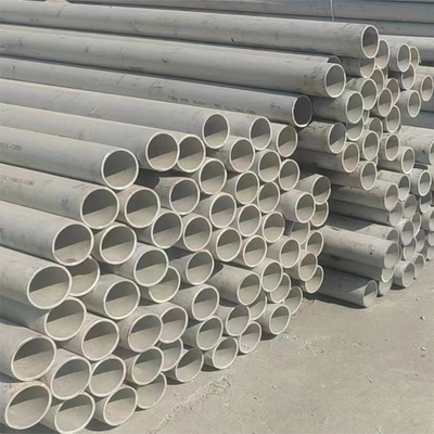 Round ASTM A789 Seamless Stainless Tube Customized Size For Shipbuilding