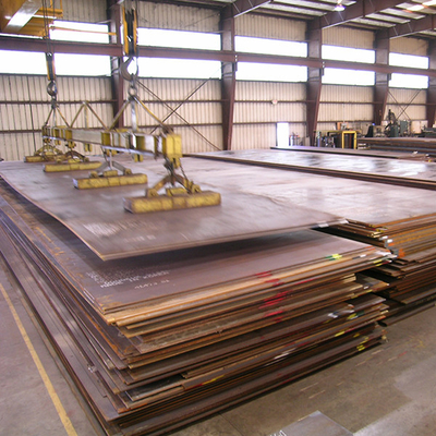 Painted Finish Shipbuilding Steel Plate 1500mm-4000mm Width 6000mm-15000mm Length