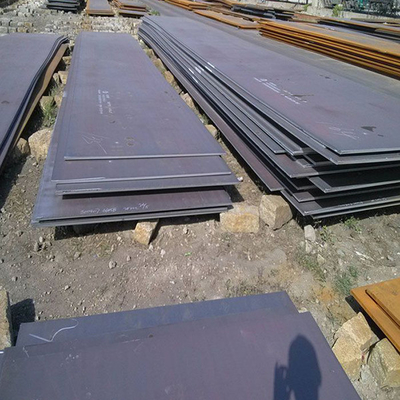Galvanized Weather Resistant Steel Plate For Shipbuilding With High Strength