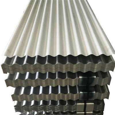 8 Ft DX53D DIN Galvanized Steel Corrugated Roof Panel Galvanized Zinc Roofing Sheet