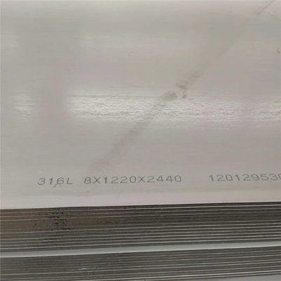SGS 317/317l Stainless Steel Sheet Plate Customized Width wear resistance