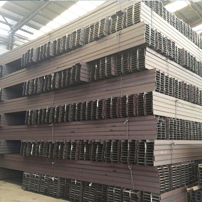 ASTM A588 Structural Steel Beam 6mm-21mm Flange Thickness High Tensile Metal H Beam